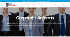 Desktop Screenshot of nexusuniforms.com